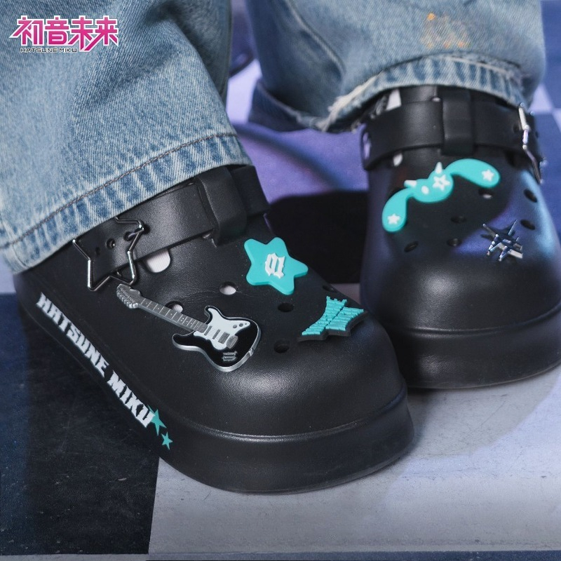 Japan Summer Festival Clothing - Sandalias Hatsune Miku Rock Future, Sandalias