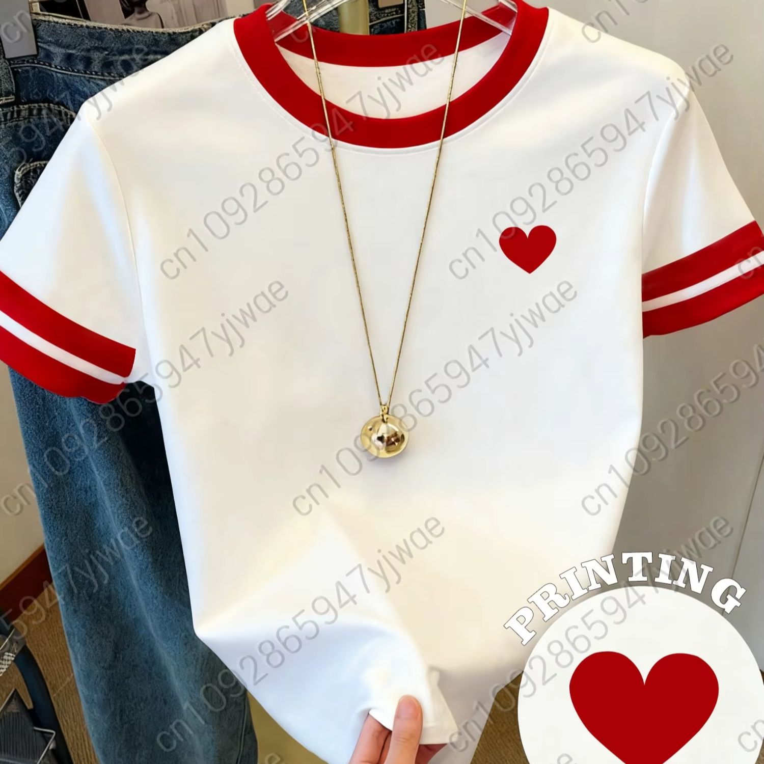 Summer Edition Clothing - Camiseta de manga corta para mujer,
