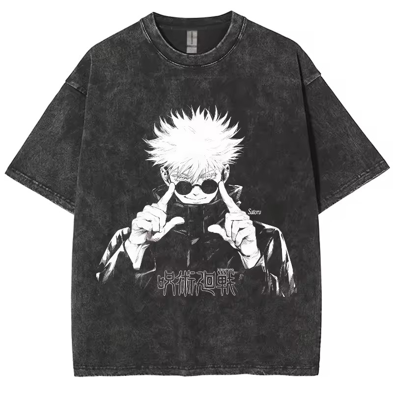 Quality Summer Clothing For Women - Camisetas de Anime Jujutsu Kaisen Gojo
