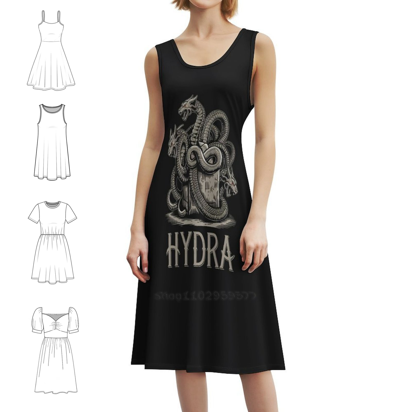 Summer Line Clothing Brand - Vestido de fiesta elegante para mujer,