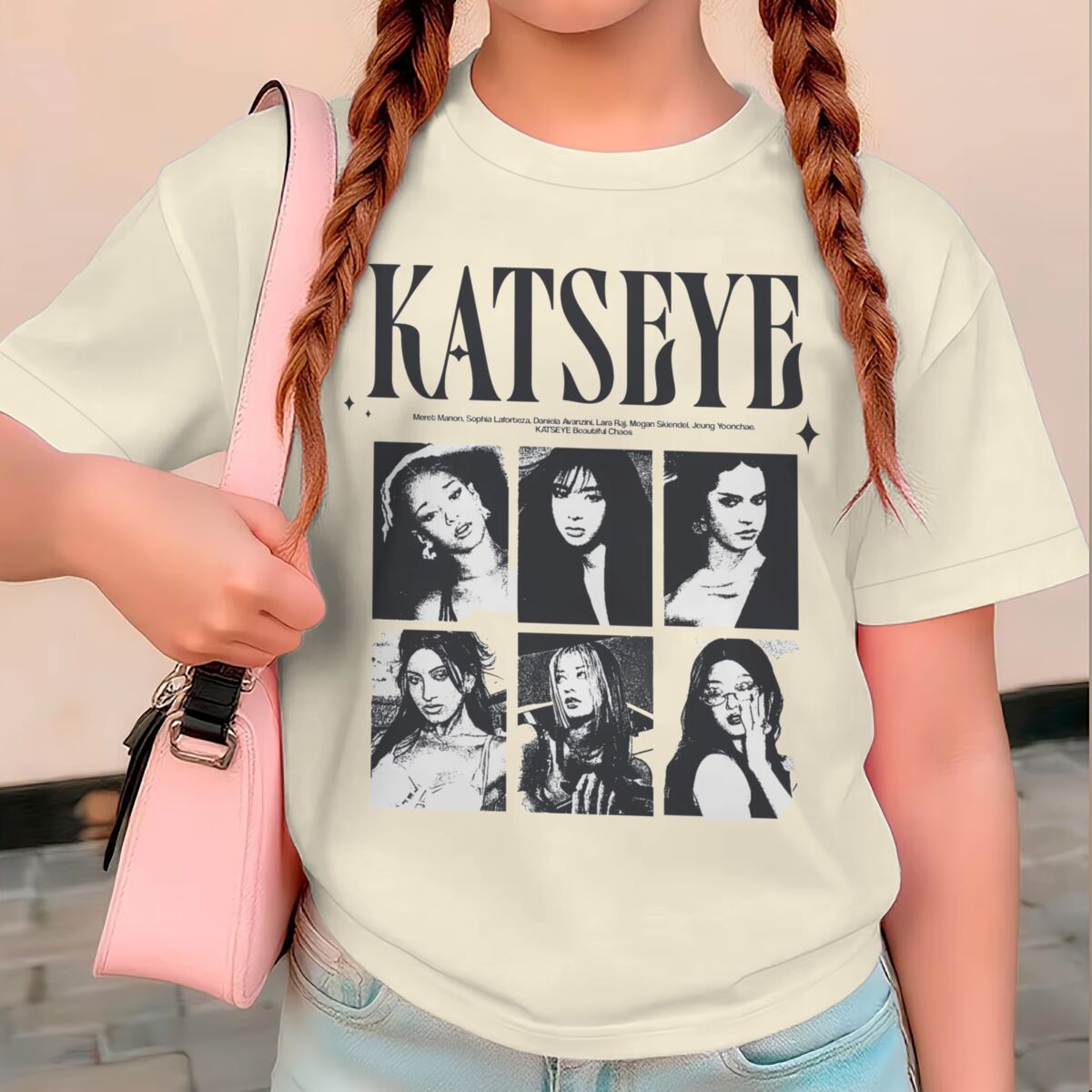 Summer Clothing Newborn - Tops de verano con estampado KATSEYE