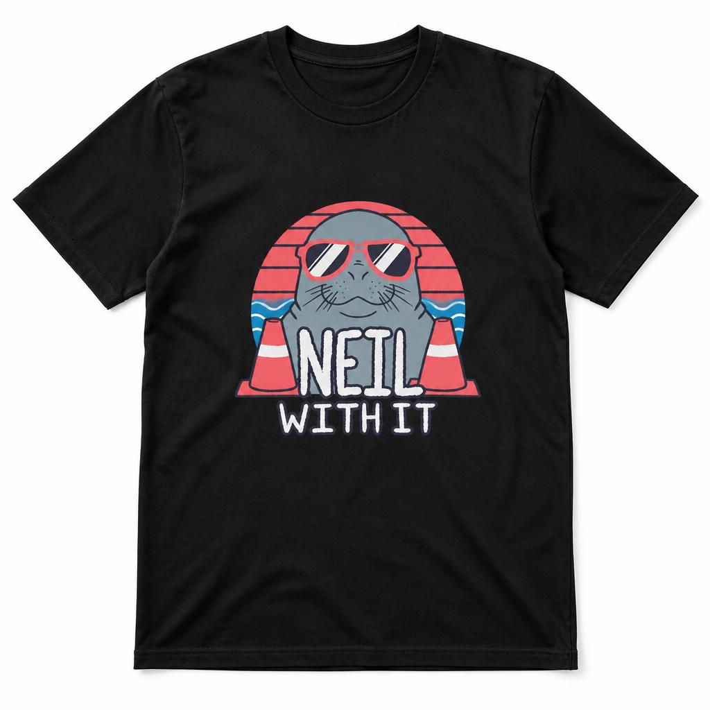 Summer Clothing Deals - Camiseta Neil the Seals Deal With