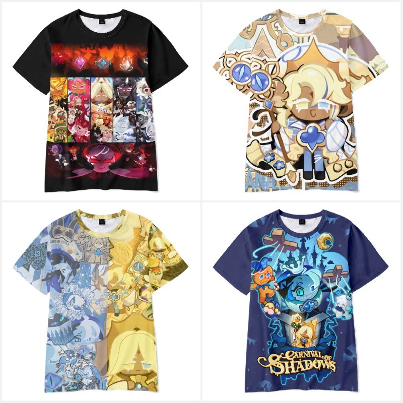 Summer Clothing Gifts - Camiseta con estampado de dibujos animados