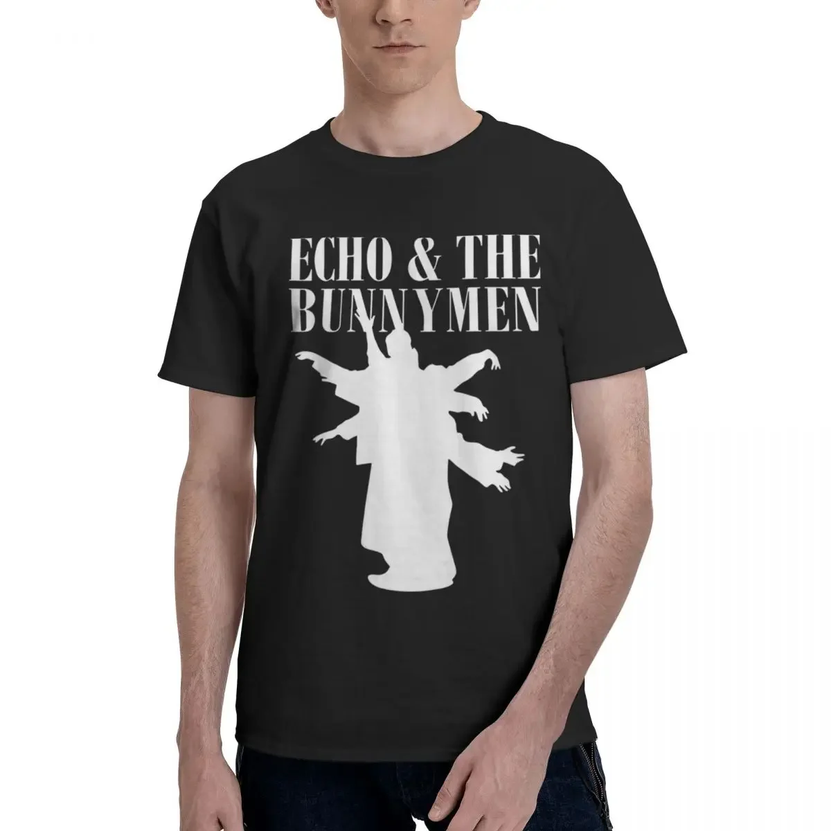 Summer Clothing Deals - ECHO AND THE BUNNYMEN Camiseta 100%