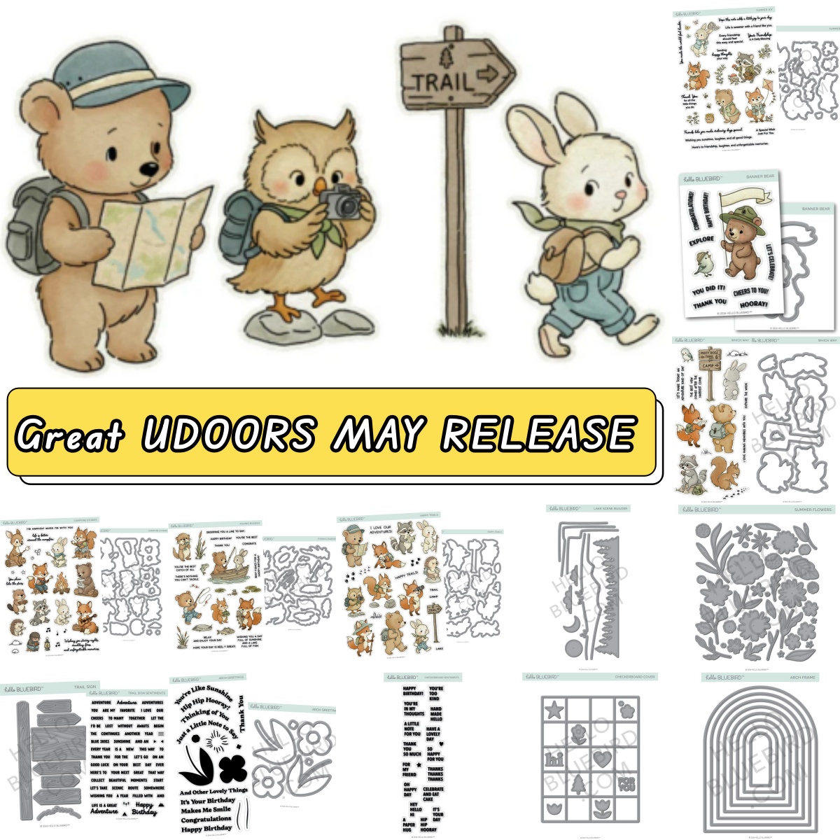 Summer Clothing Banner - Troqueles de corte de metal y