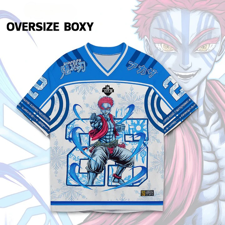 Summer Edition Clothing - Camiseta Retro de Demon Slayer para