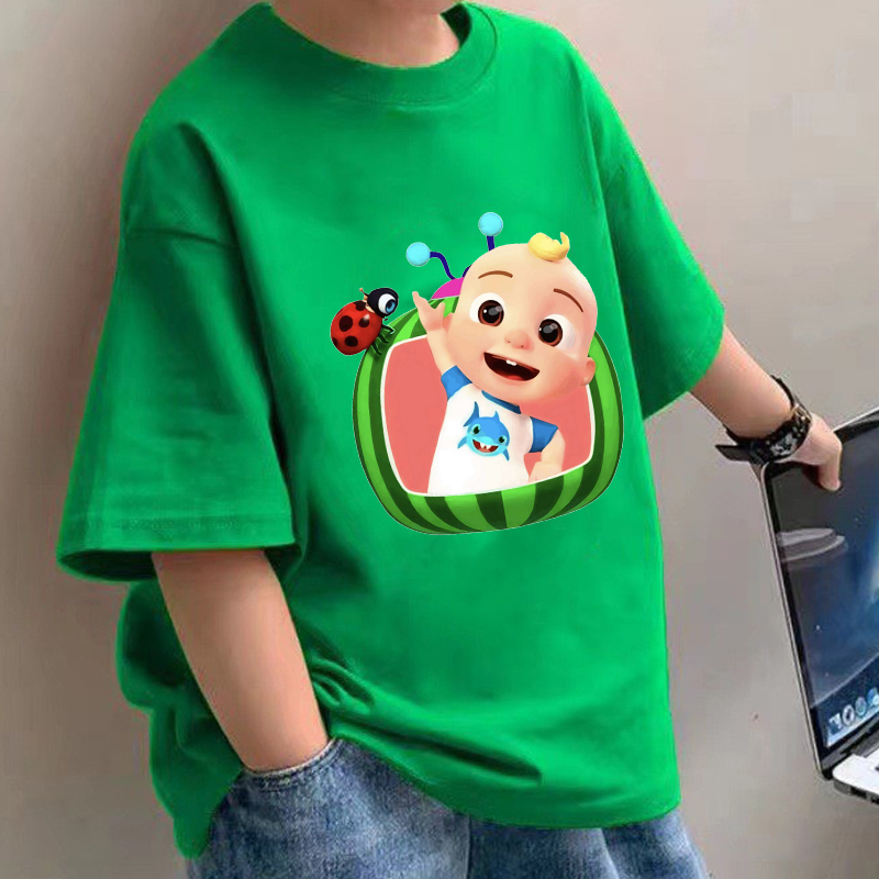 Summer Clothing Gifts - Cocomelons, camisetas para bebés, camisas de