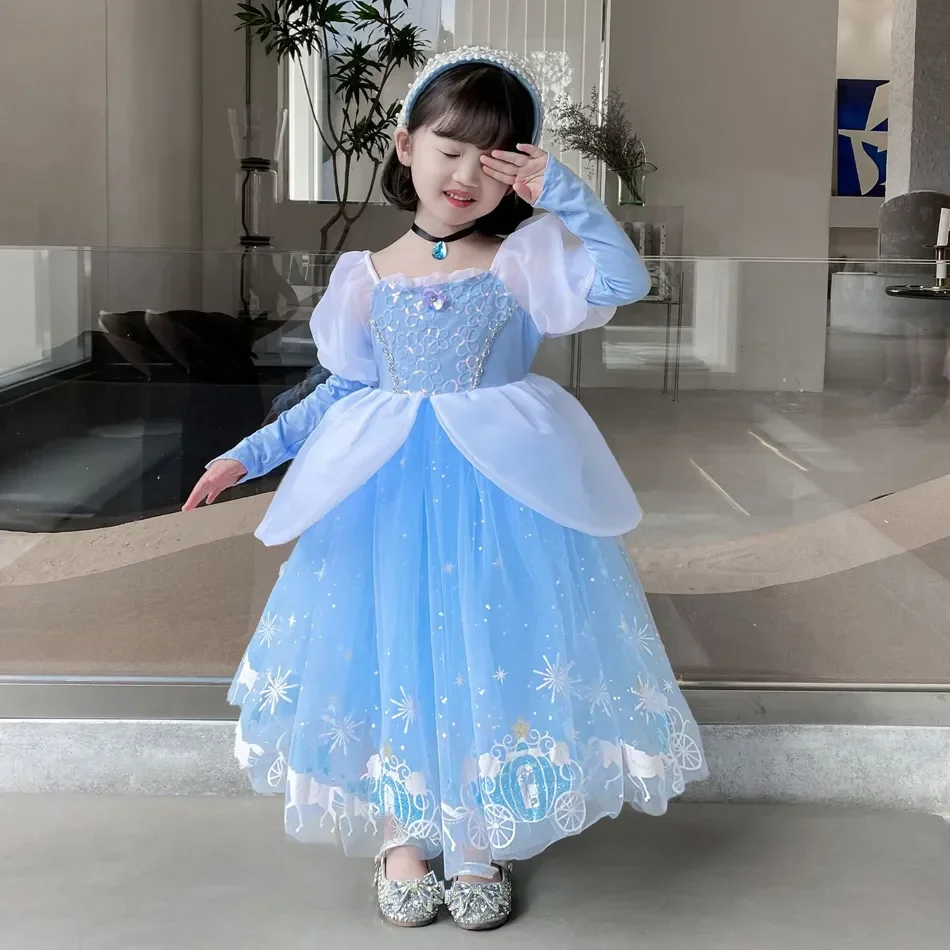Vestido de princesa Cenicienta - Summer Clothing Gifts reseña y precio
