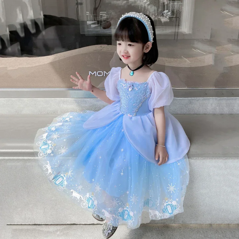 Vestido de princesa Cenicienta - Summer Clothing Gifts reseña y precio