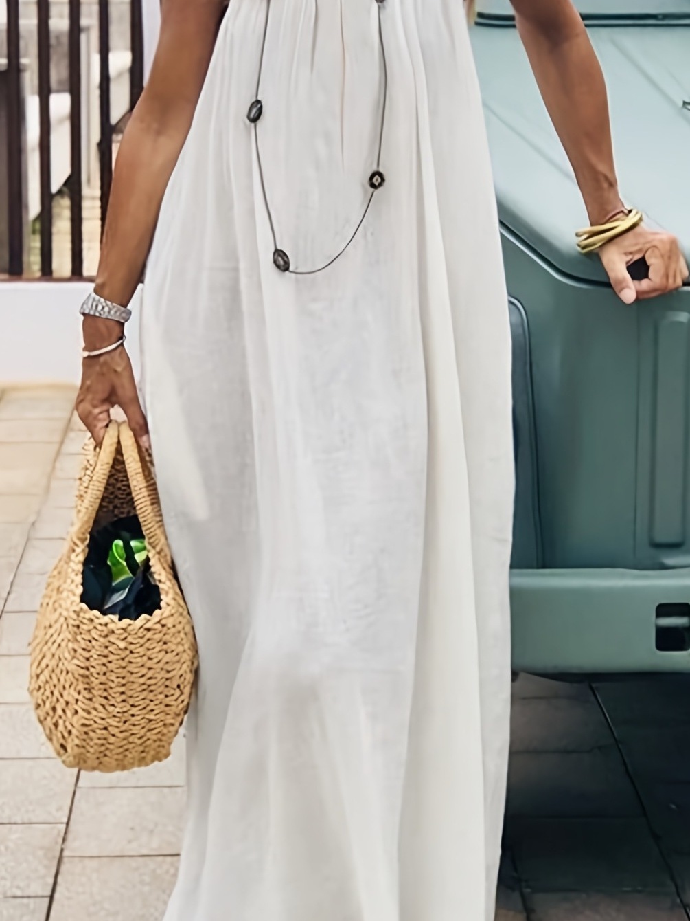 Vestido Holgado Largo para Muj - Summer Line Clothing Brand reseña y precio