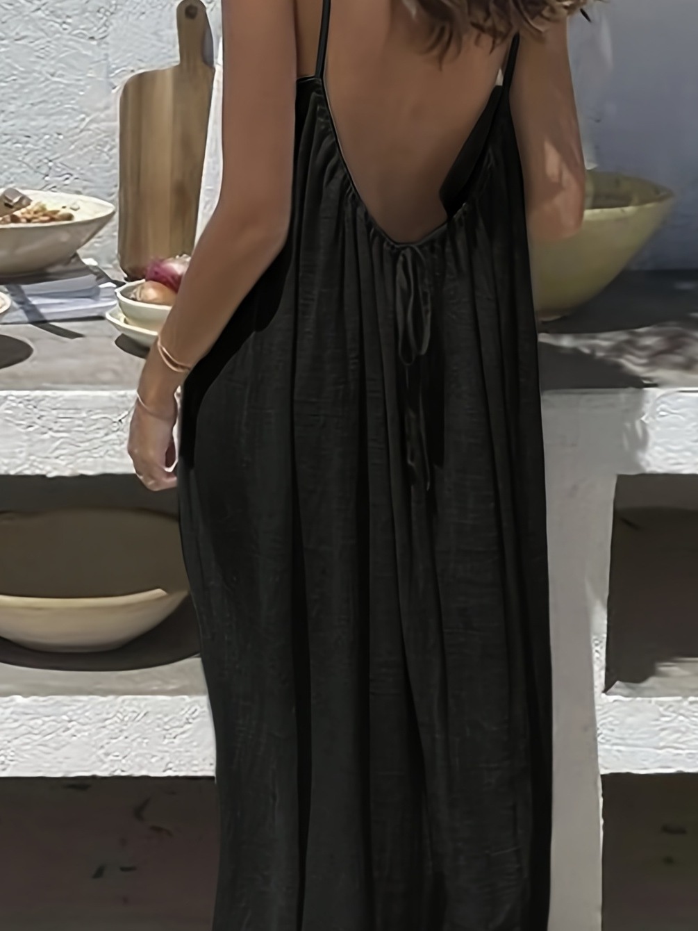 Vestido Holgado Largo para Muj - Summer Line Clothing Brand reseña y precio