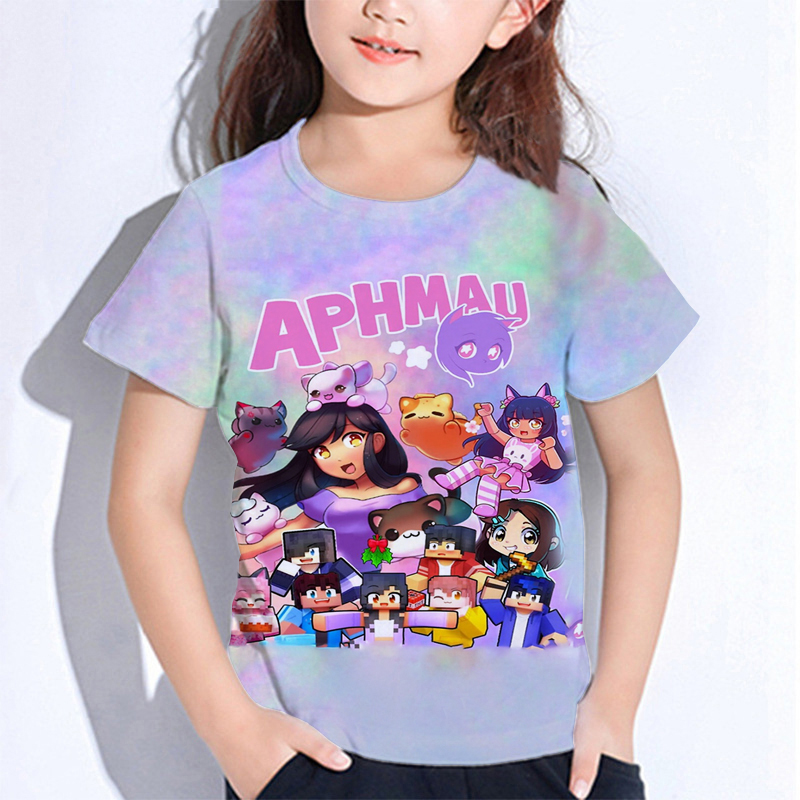 Aphmau Meows camisetas de dibu - Summer Clothing Newborn reseña y precio
