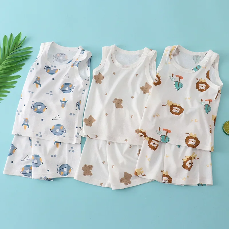Conjunto de Chaleco de Bambú y - Summer Clothing Newborn reseña y precio