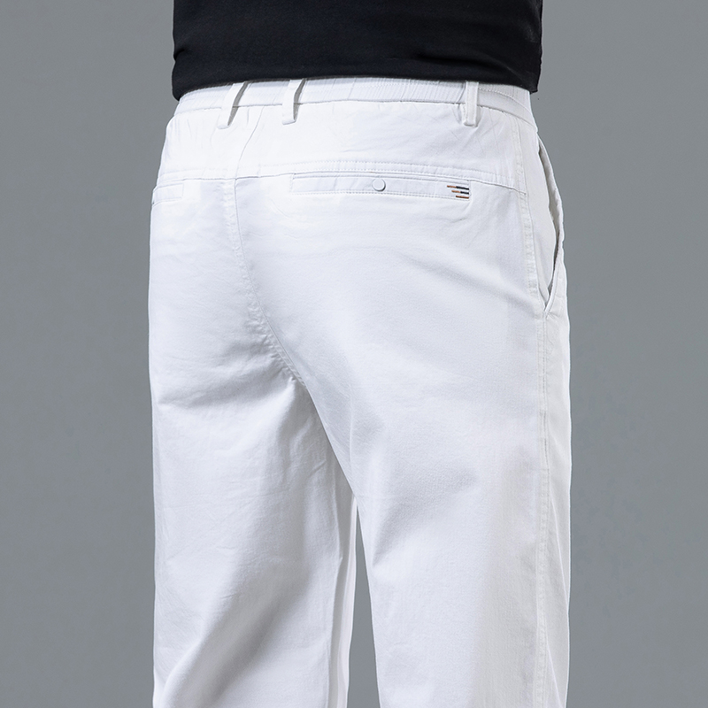 Pantalones blancos rectos y li - Summer Light Clothing reseña y precio