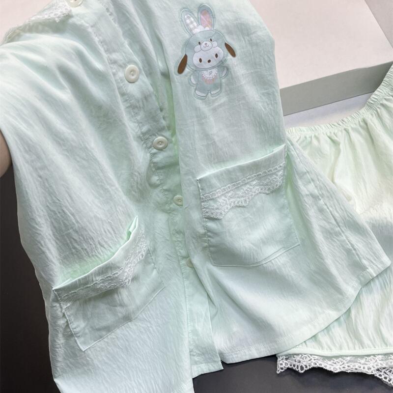 Pijama de Dos Piezas de Manga  - Summer Clothes reseña y precio