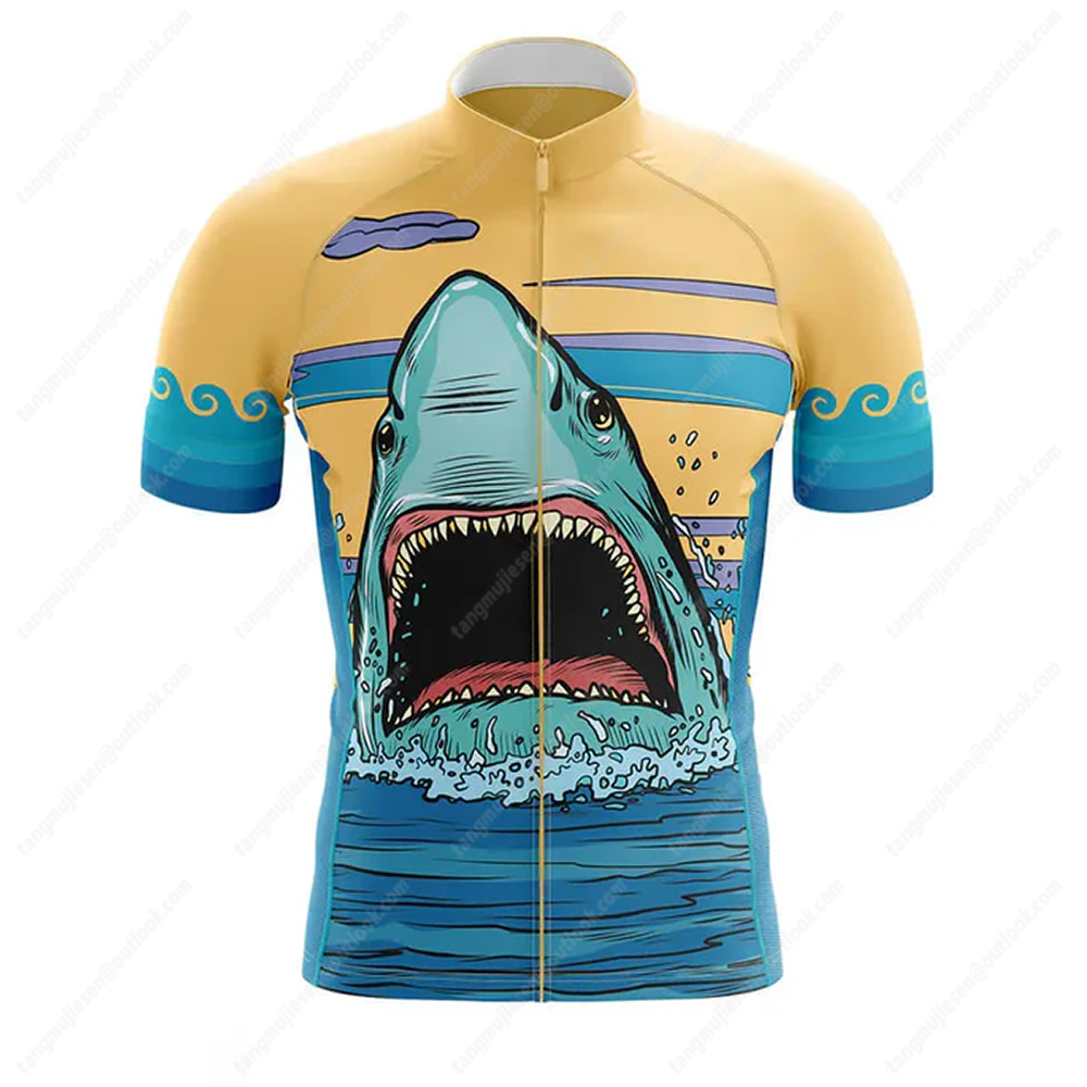Shark-ropa de equipo de ciclis - Summer Jumper Clothing reseña y precio