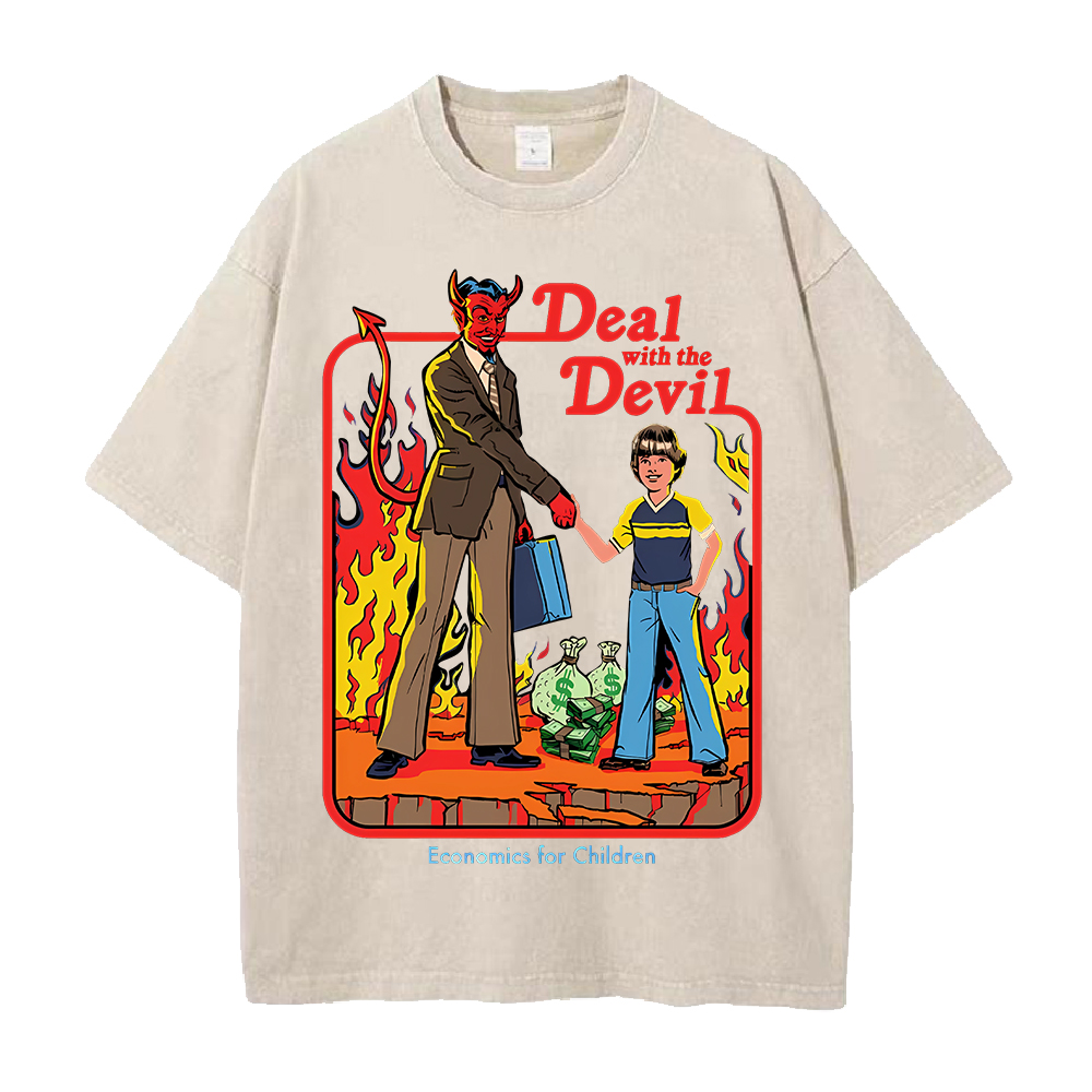 Camiseta estampada Deal With T - Summer Clothing Deals reseña y precio