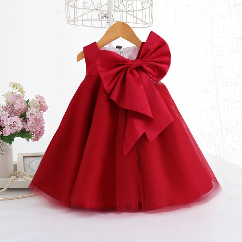 Vestido de verano con lazo gra - Summer Clothing Newborn reseña y precio