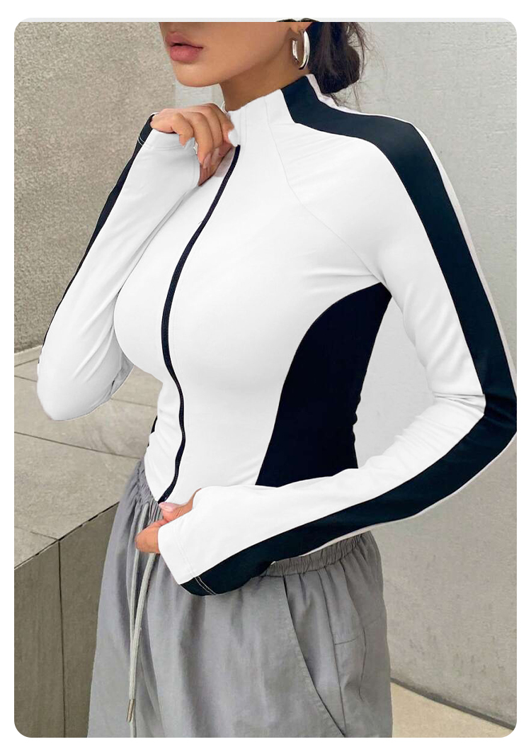 Chaqueta de yoga con cuello al - Summer Clothes reseña y precio