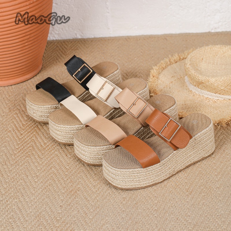 Sandalias de Plataforma con Co - Espadrille Sandal Women reseña y precio