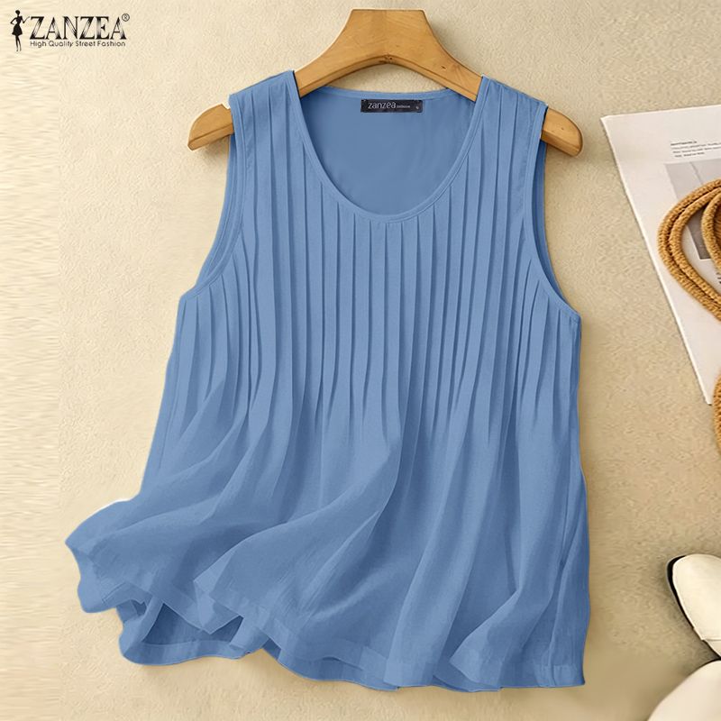 ZANZEA Camiseta sin mangas de  - Summer Clothing Plus reseña y precio