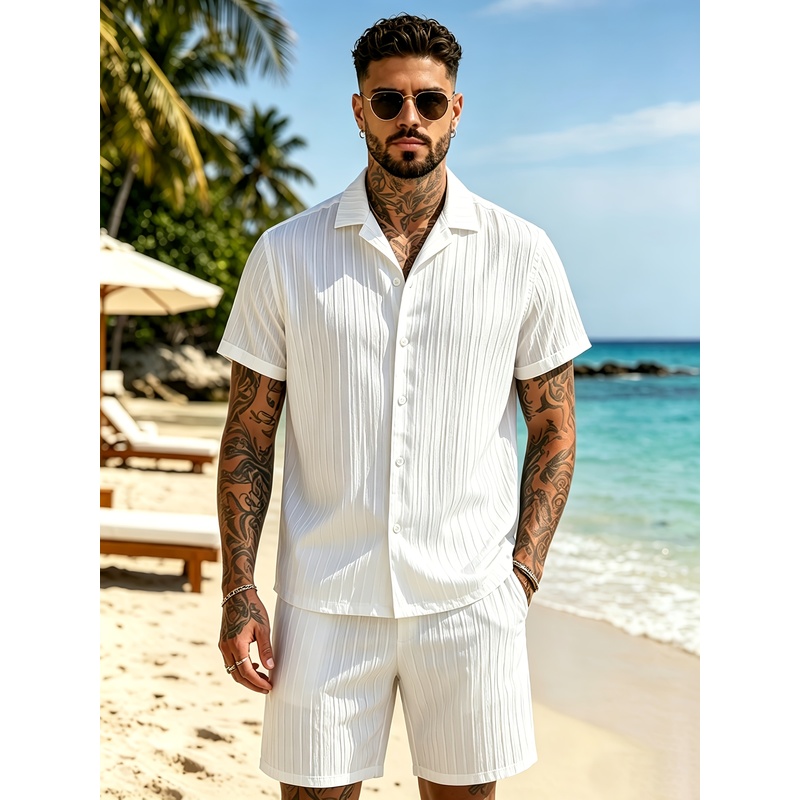 Conjunto de traje informal de  - Summer Light Clothing reseña y precio