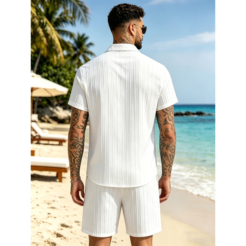 Conjunto de traje informal de  - Summer Light Clothing reseña y precio