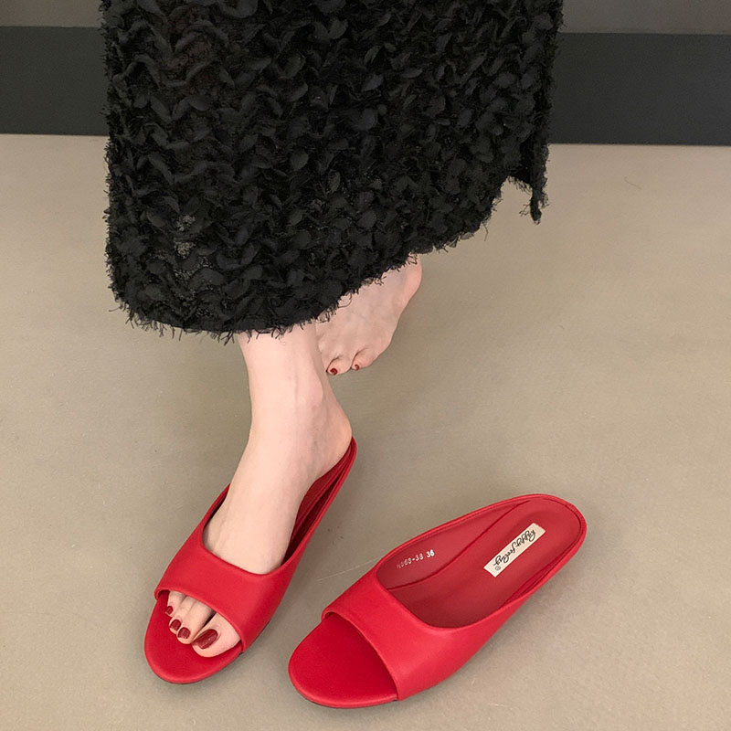 BOMENDUI 2026 Sandalias Rojas  - Summer Light Clothing reseña y precio