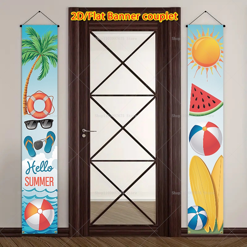 Letreros Decorativos de Verano - Summer Clothing Banner reseña y precio