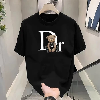 Camiseta con estampado de oso  - Quality Summer Clothing For Women reseña y precio