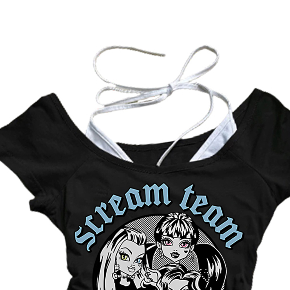 Camiseta estética Punk Fairy k - Summer Clothing Newborn reseña y precio