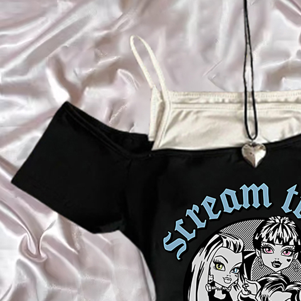 Camiseta estética Punk Fairy k - Summer Clothing Newborn reseña y precio