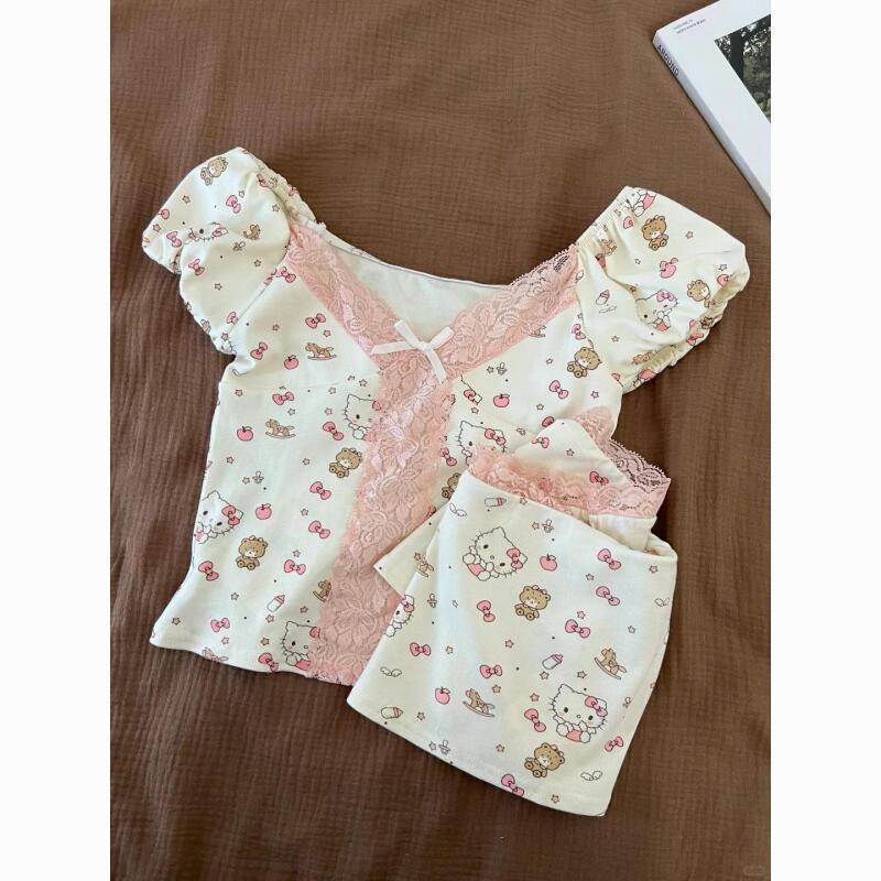 Pijamas Bonitos Estilo Pure Lu - Summer Clothes reseña y precio
