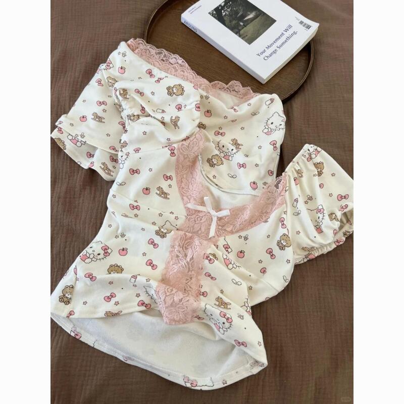 Pijamas Bonitos Estilo Pure Lu - Summer Clothes reseña y precio
