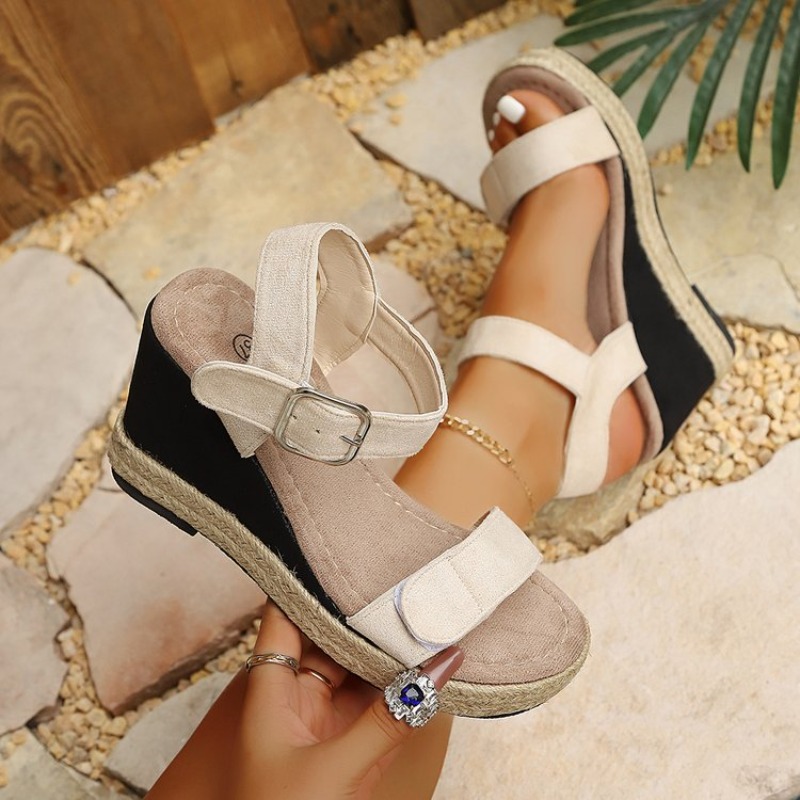 Sandalias de cuña para mujer c - Espadrille Sandal Women reseña y precio