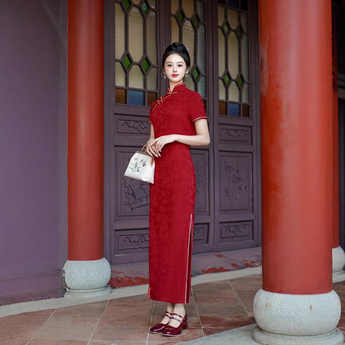 Nuevo Vestido Largo Cheongsam  - Summer Clothes reseña y precio